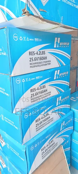 Hyper Power 4.2KWh 25.6V LiFePO4 Lithium Battery With BMS