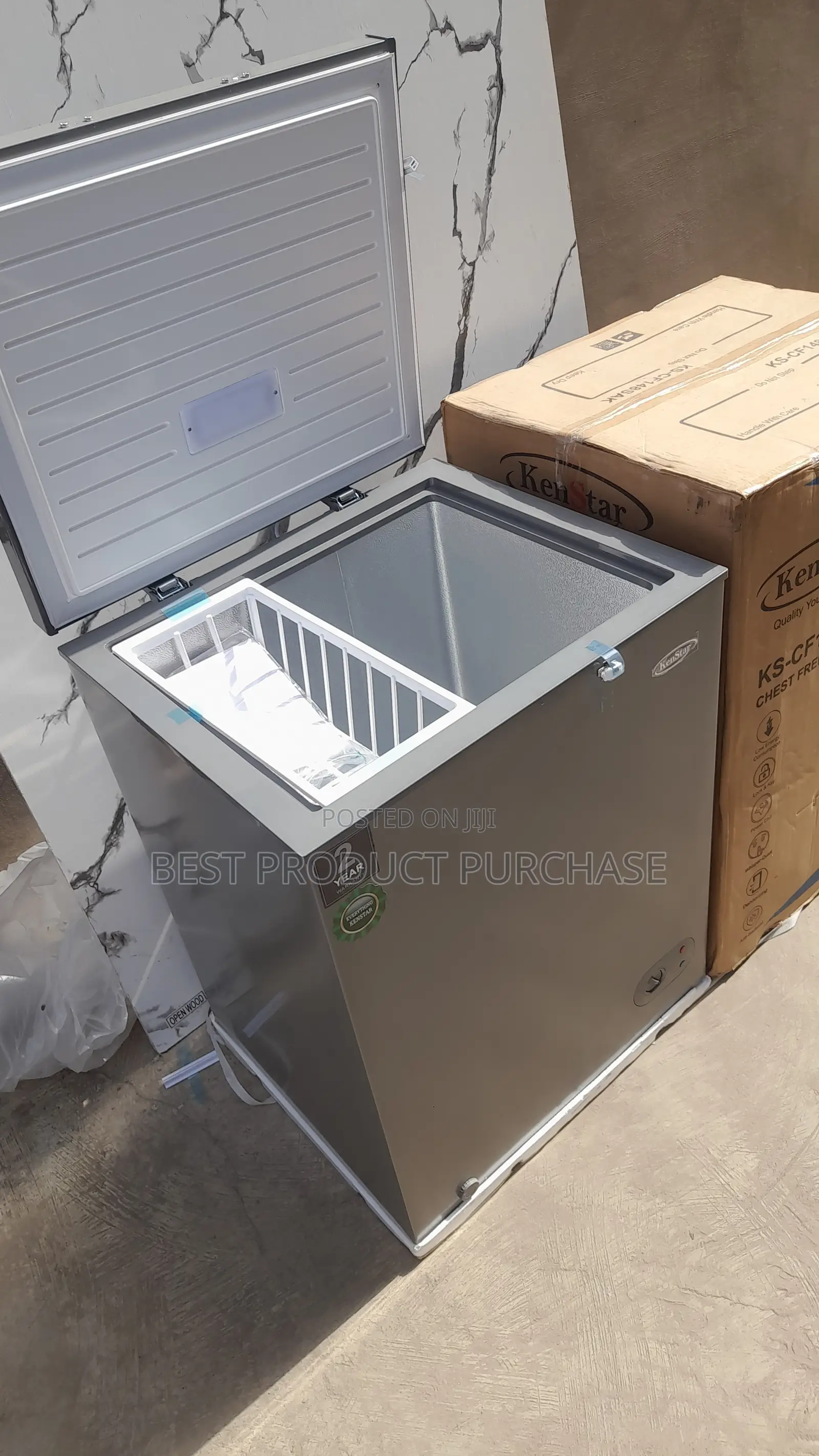 High Performance Low Power Kenstar KS-CF148SAK Freezer