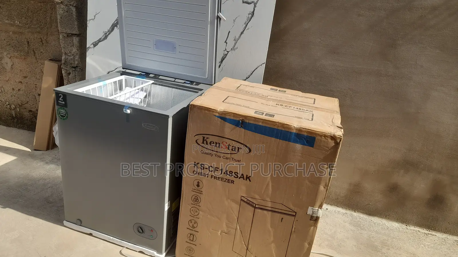 High Performance Low Power Kenstar KS-CF148SAK Freezer