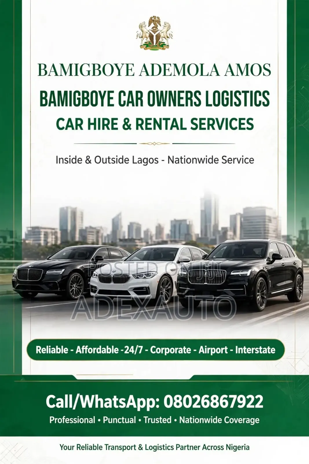 Car Rentals & Logistics
