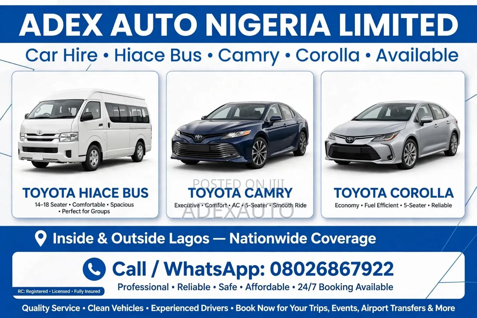 Car Rentals & Logistics