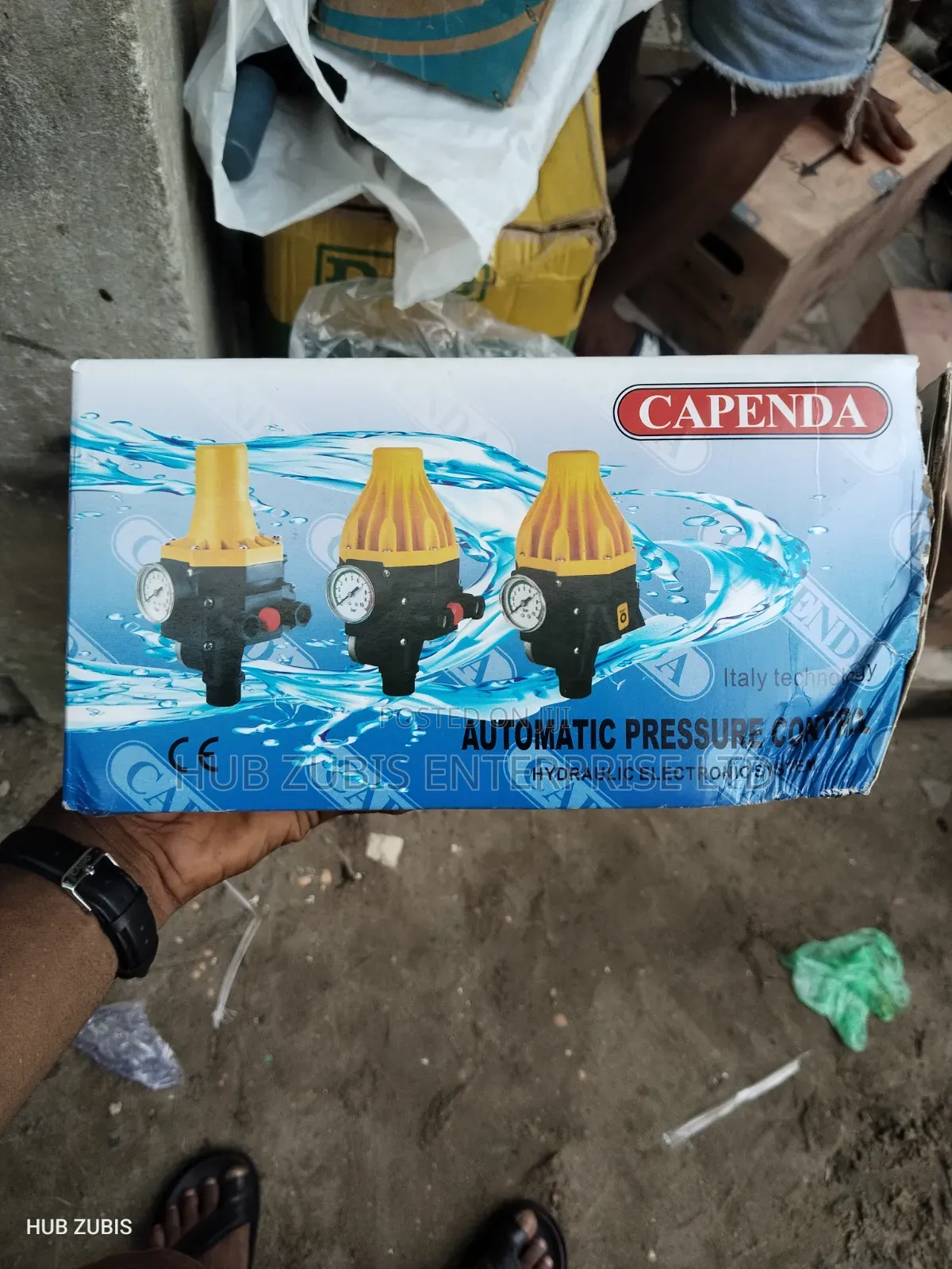 CAPENDA Automatic Pressure Controller