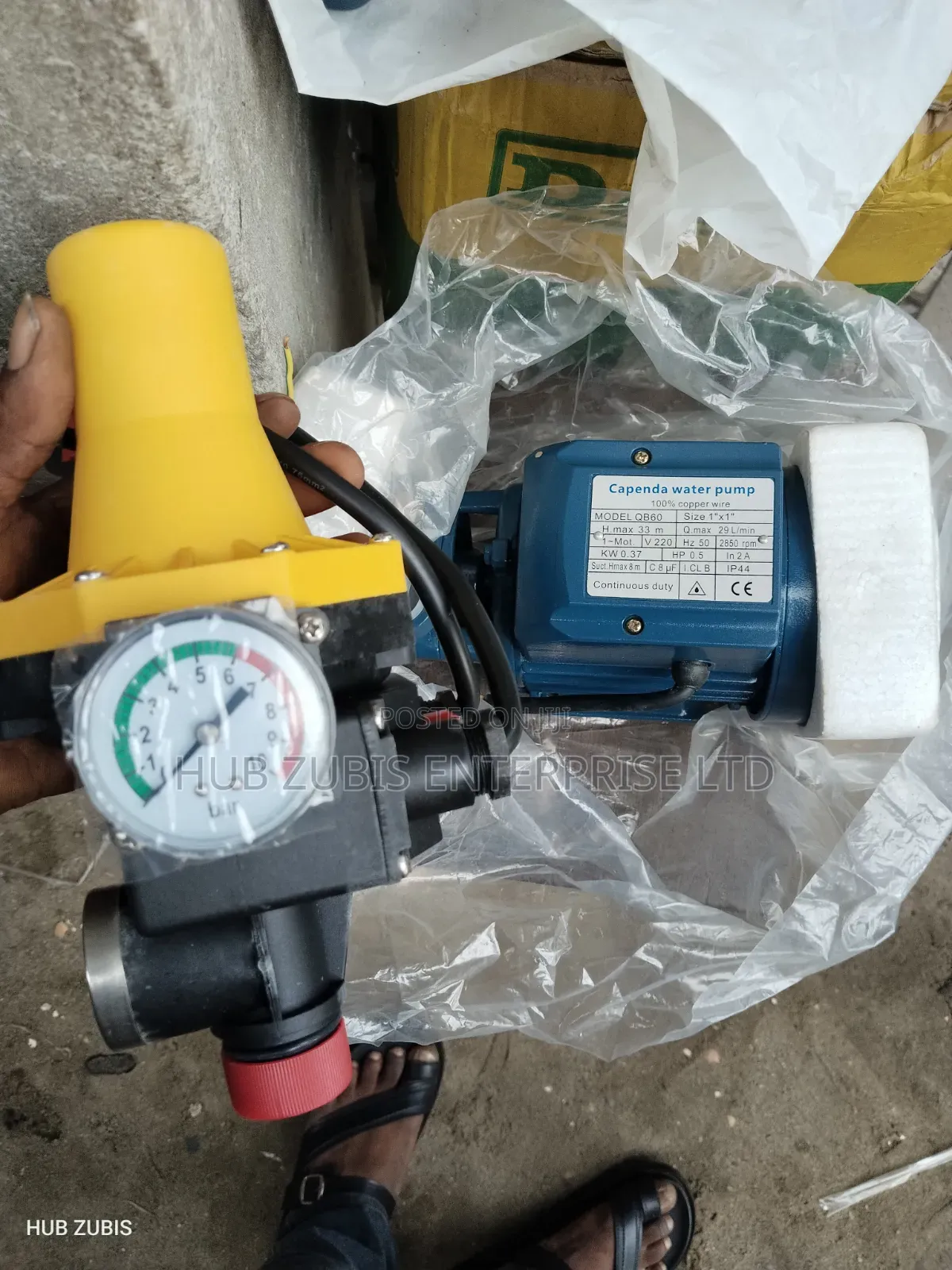 CAPENDA Automatic Pressure Controller