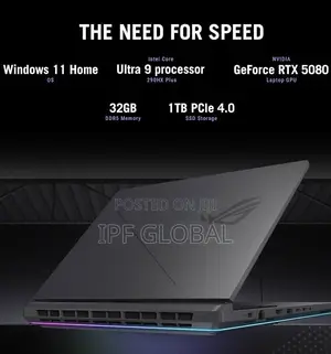 New Laptop Asus ROG Strix G16 32GB Intel Core Ultra 9 SSD 1T