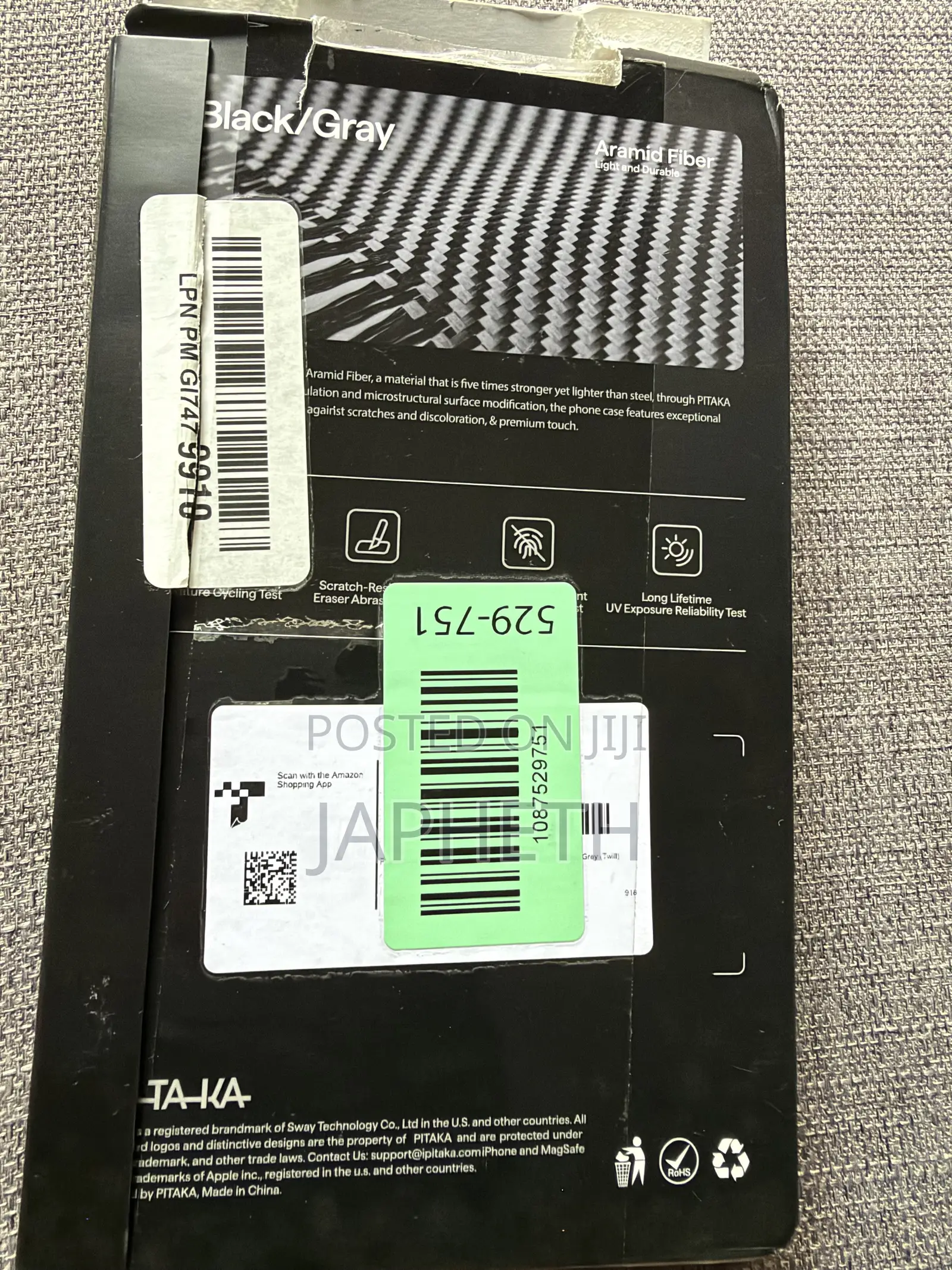Pitaka Aramid Premium iPhone 17 Pro Max Case