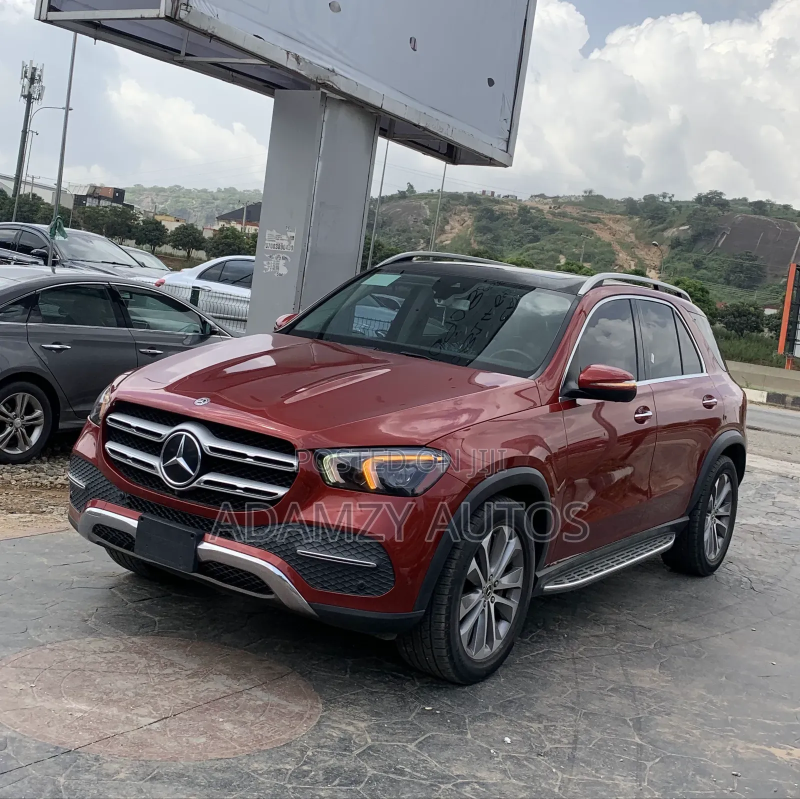 Mercedes-Benz GLE-Class 2020 Red