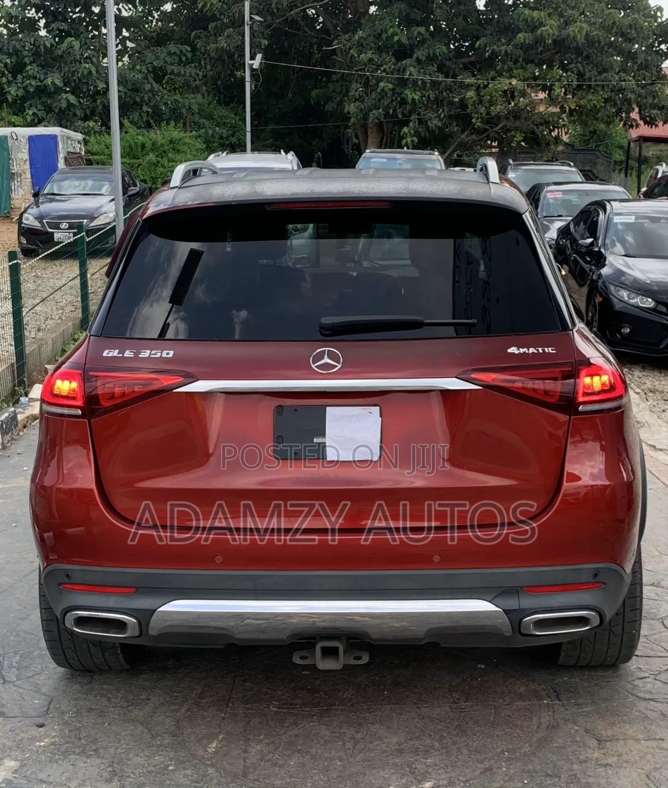 Mercedes-Benz GLE-Class 2020 Red