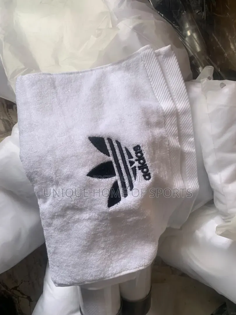 Adidas White Face Towel – Premium Quality