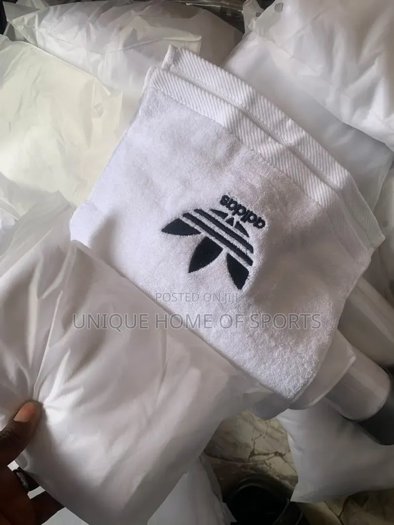 Adidas White Face Towel – Premium Quality