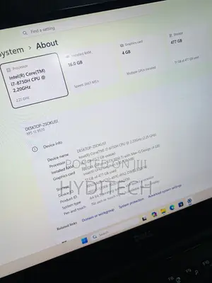 Laptop Dell XPS 15 9570 16GB Intel Core i7 SSD 512GB