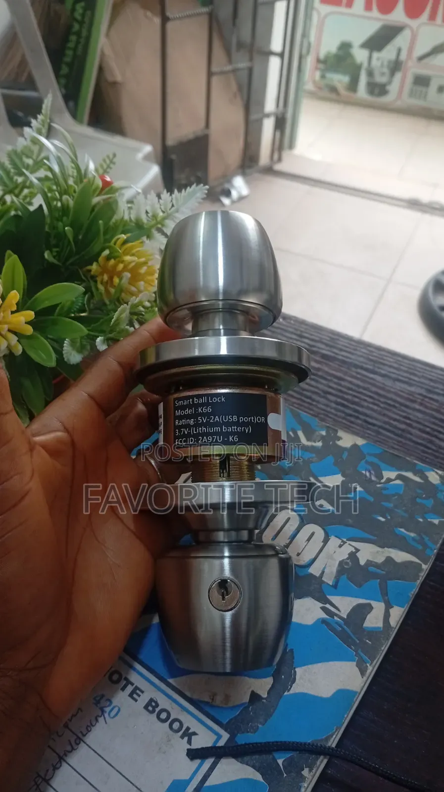Fingerprint Smart Ball Lock