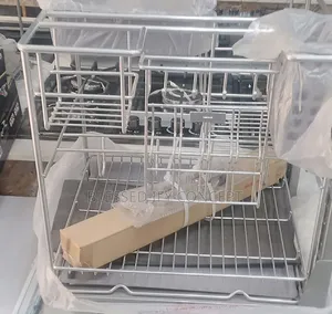 Stainless Steel Kitchen Cabinet Organizer & Dish/Plate Drainer Basket