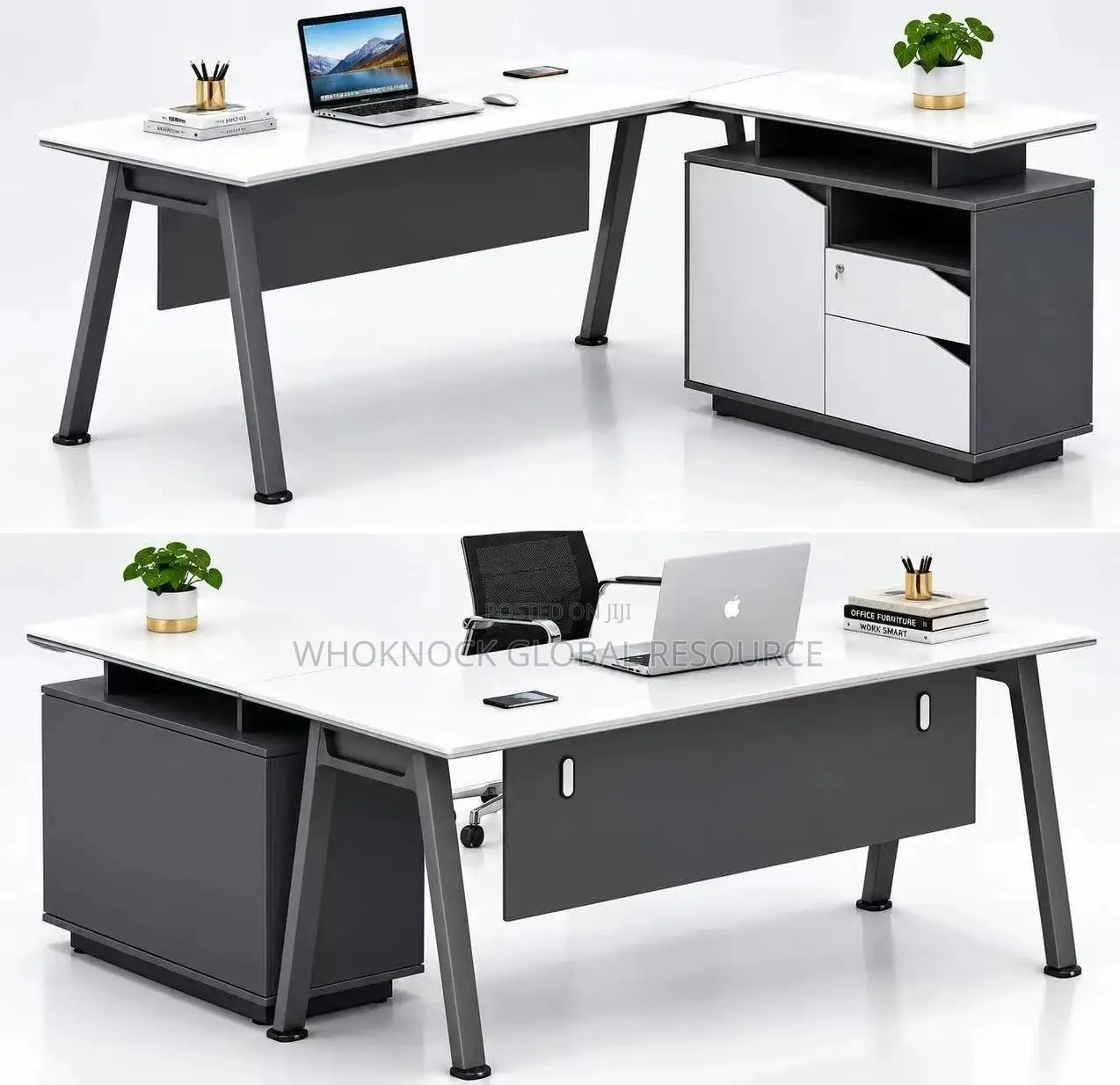 L- Shape WHK-A42-L-2m Office Table