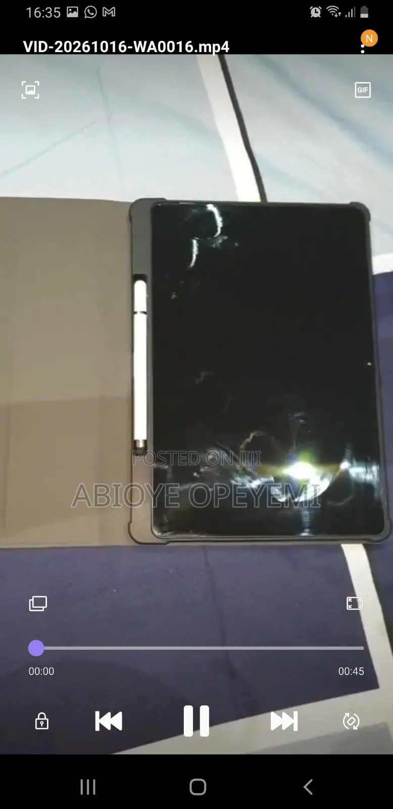 AirTab i17 Pro Max 256 GB Blue