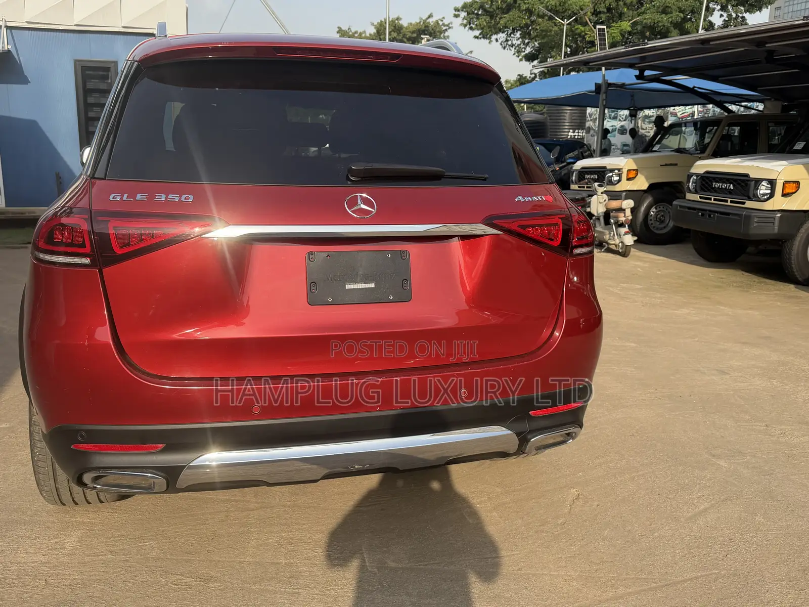 Mercedes-Benz GLE-Class 2020 Red