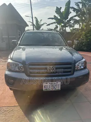 Toyota Highlander 2004 Blue