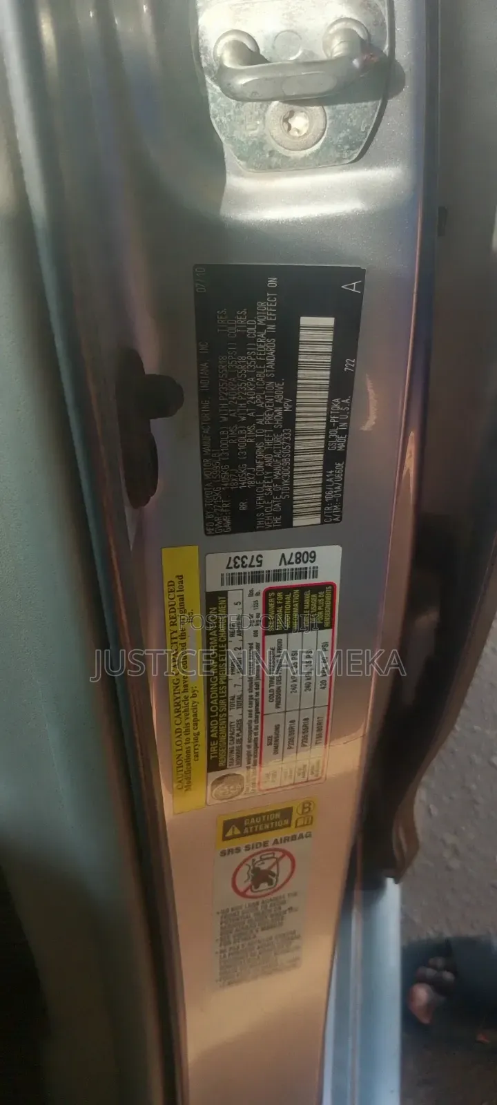 Toyota Sienna 2011 Gray