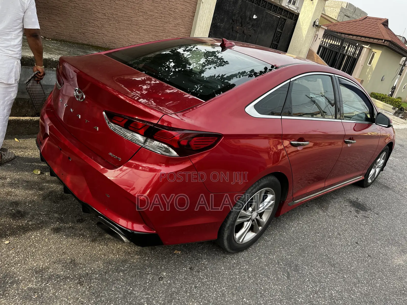 Hyundai Sonata Sport 2018 Red
