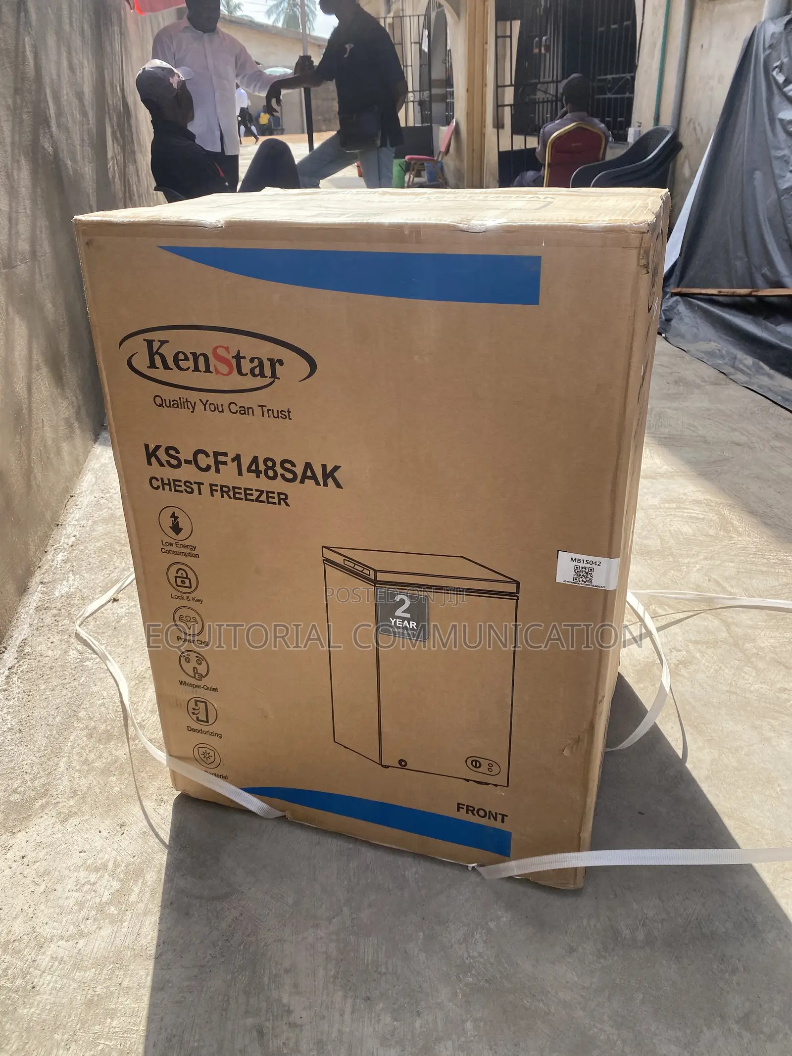 KENSTAR 142L Deep Chest Freezer Model KS-CF148SAK