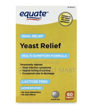 Yeast Relief Tablets – Vaginal Itching & Burning – Odor & Discharge
