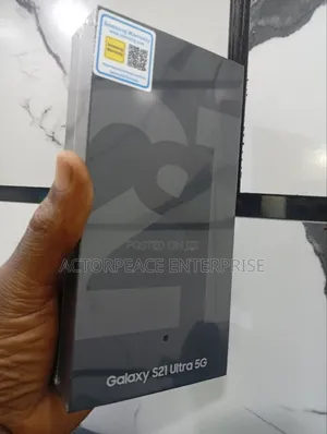 New Samsung Galaxy S21 Ultra 5G 512 GB Black