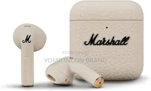 Marshall Minor Iv Wireless in Ear Earbuds With 30+Hours Playtime-Cream