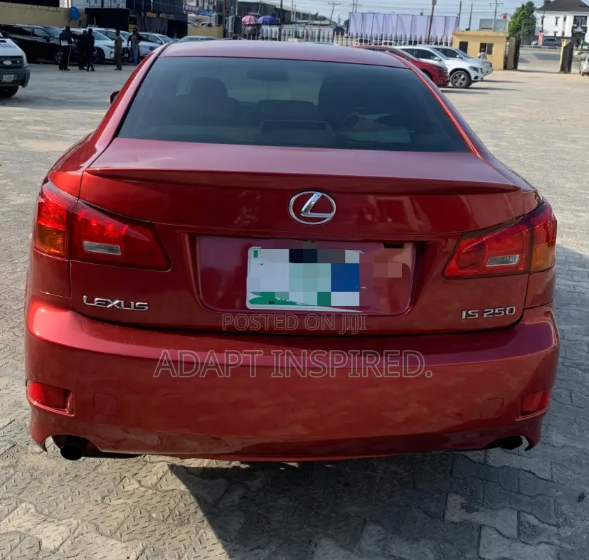 Lexus IS 2007 Red