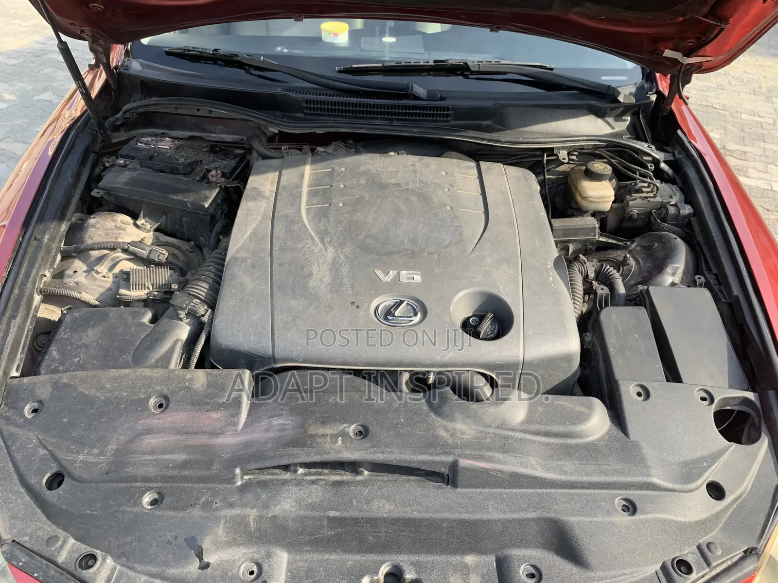 Lexus IS 2007 Red