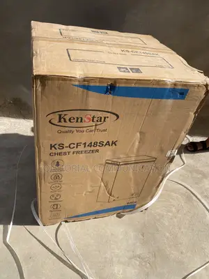KENSTAR KS-CF148SAK Chest Freezer for Domestic Frozen Storage 142L