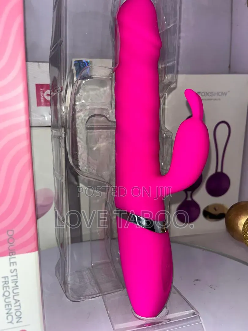 Rabbit Thrusting Vibrator Double Function Stimulator