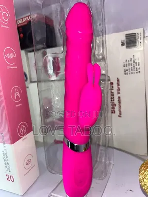 Rabbit Thrusting Vibrator Double Function Stimulator