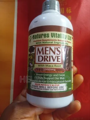 Nature's Vitality Men's Drive With Maca Root