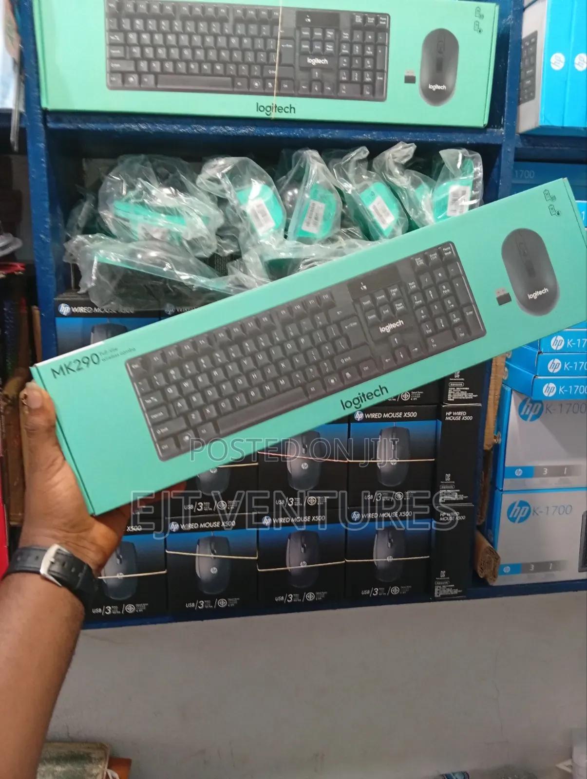 Logitech Wireless Keyboard and Mouse