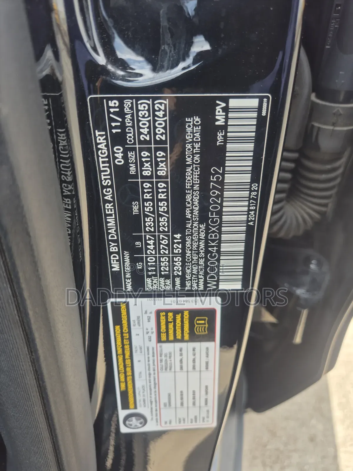Mercedes-Benz GLC-Class 2016 Black