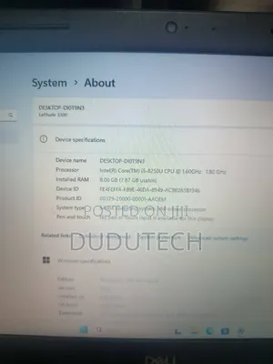 Laptop Dell Latitude 3300 8GB Intel Core i5 SSD 256GB