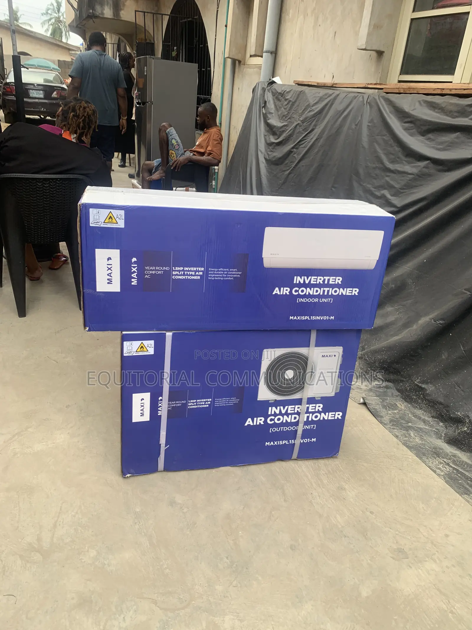 MAXI 1.5HP Split Inverter Cooling System for Indoor Use