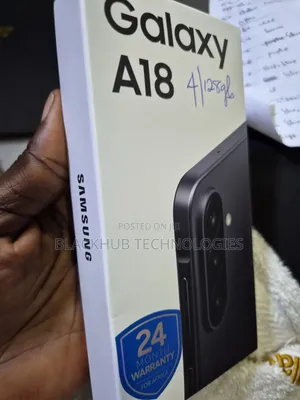 New Samsung Galaxy A18 128 GB Black