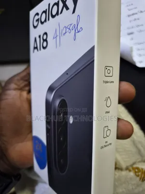 New Samsung Galaxy A18 128 GB Black
