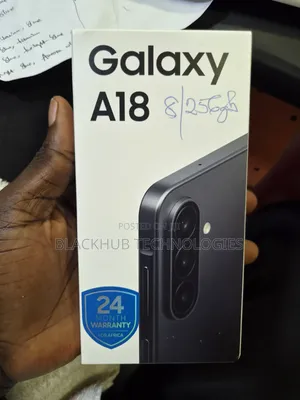 New Samsung Galaxy A18 256 GB Black