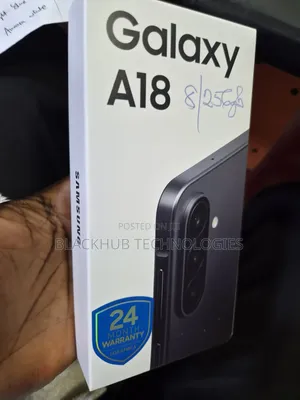 New Samsung Galaxy A18 256 GB Black