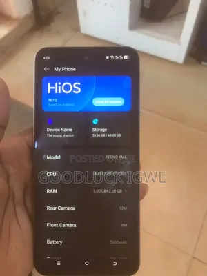 Tecno Pop 10 64 GB Silver