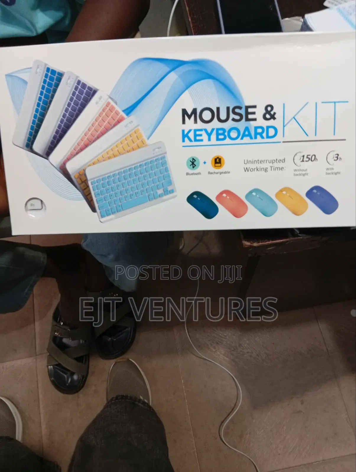 Bluetooth Keyboard and Mouse Combo