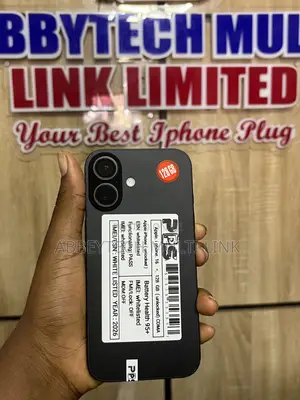 New Apple iPhone 16 128 GB Black