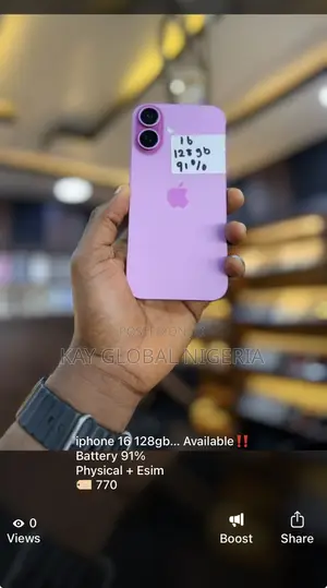 Apple iPhone 16 128 GB Pink