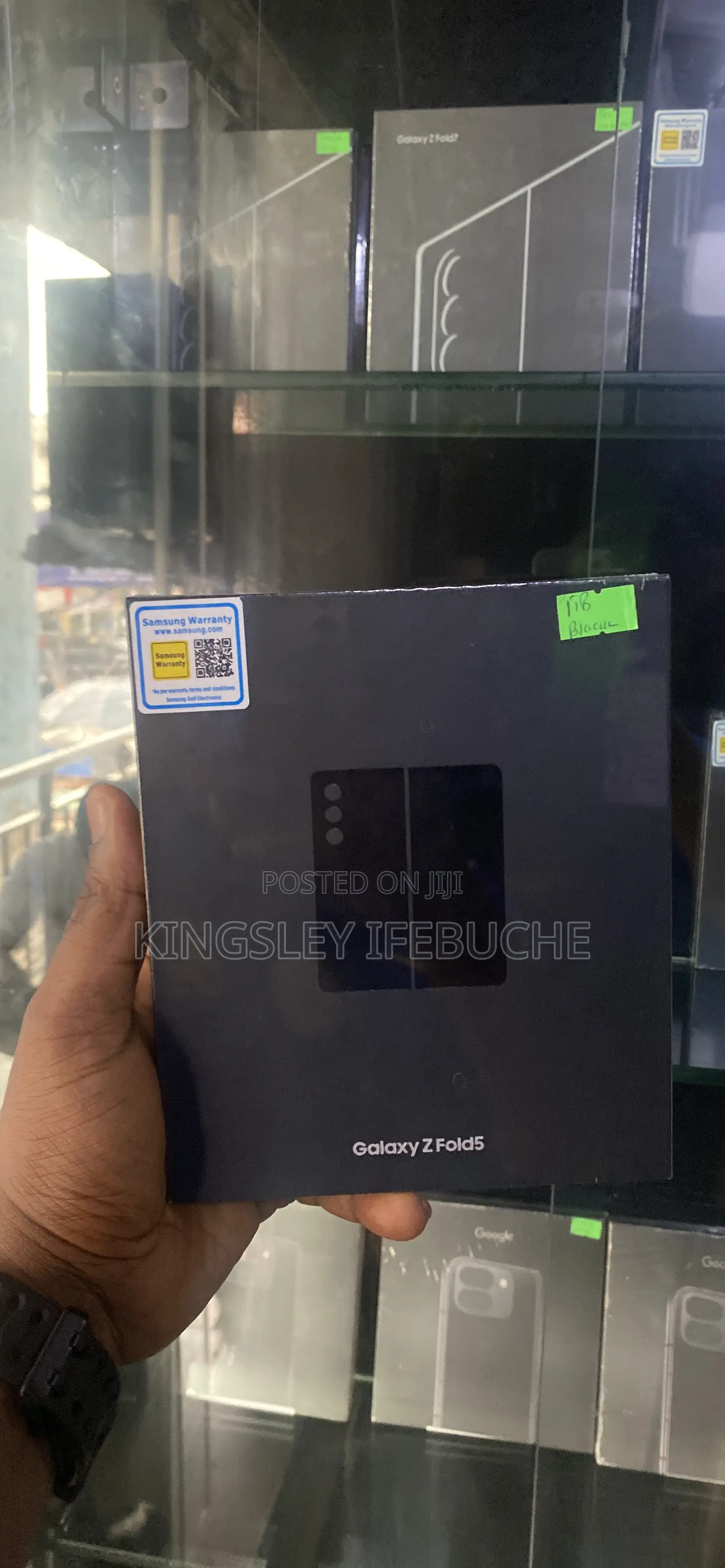 New Samsung Galaxy Z Fold 5 1 TB Black