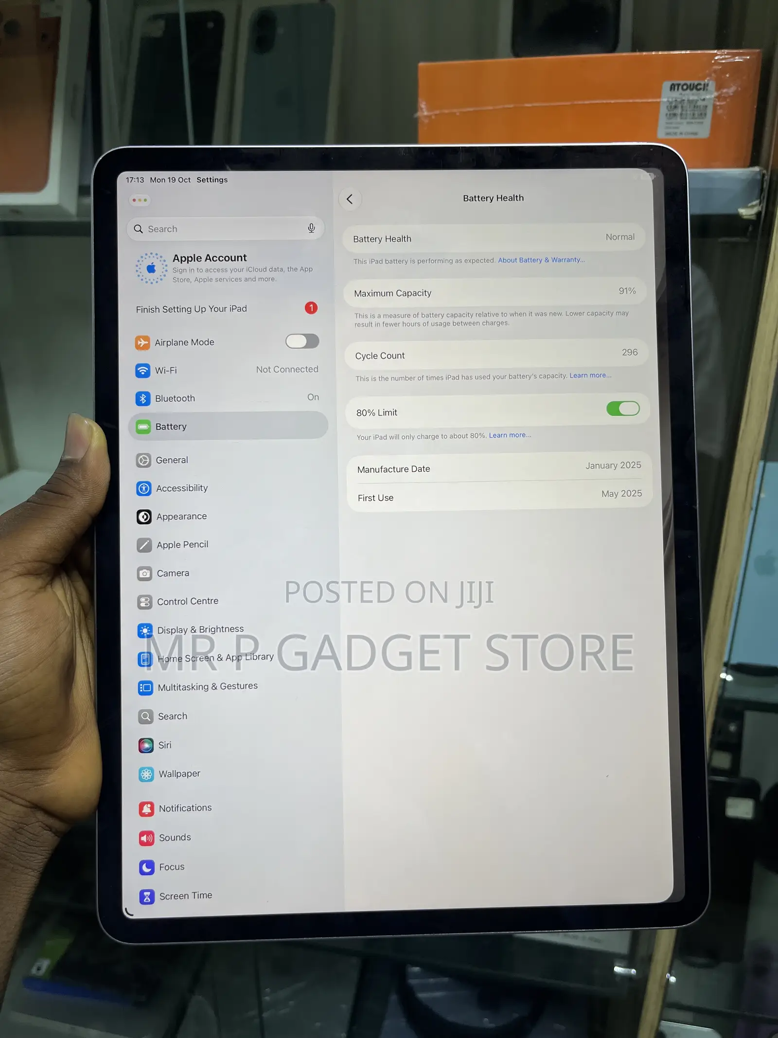 Apple iPad Air 13 (2025) 128 GB Gray