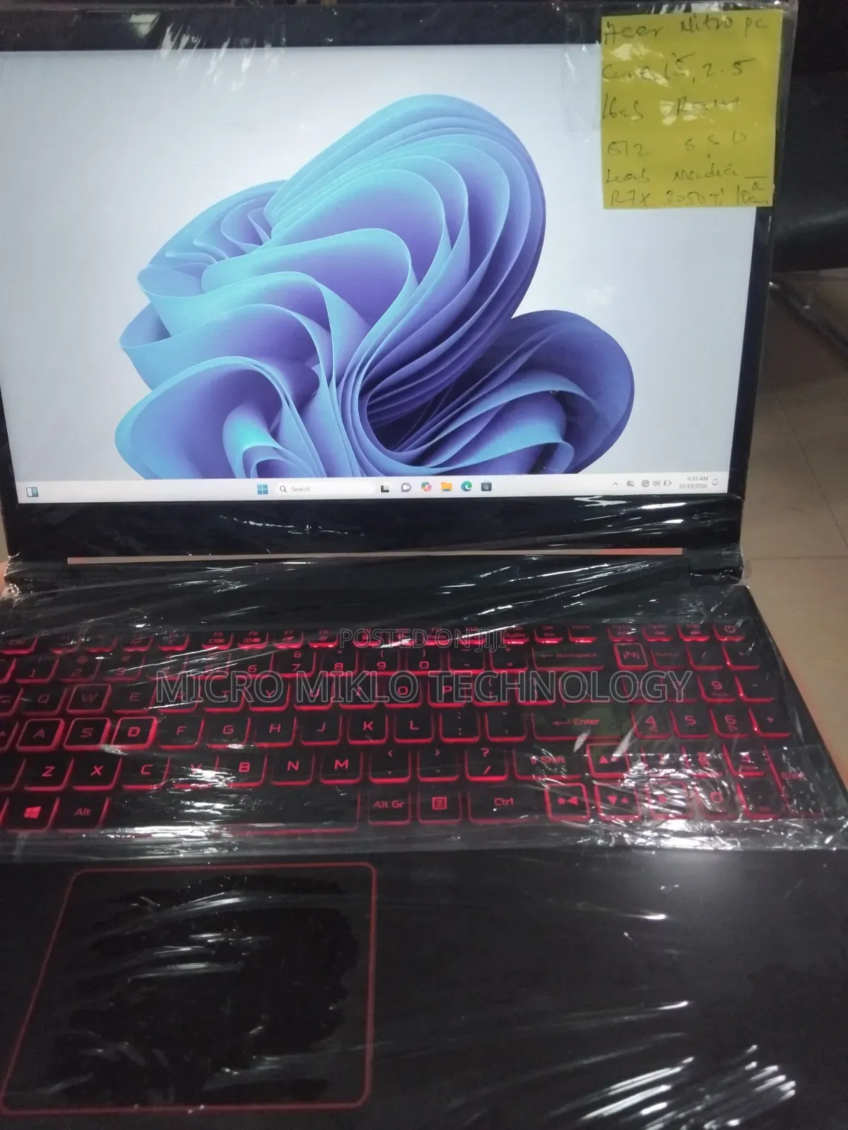 Laptop Acer Nitro 5 16GB Intel Core i5 SSD 512GB
