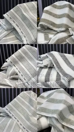 *BARCODE LINEN COTTON*Soft, Lightweight, Breathable