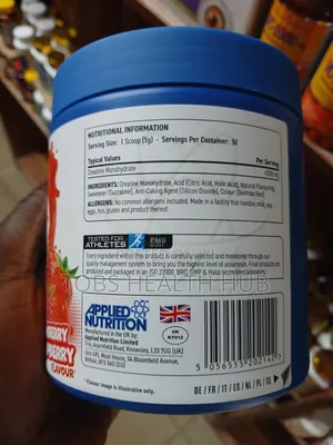 Applied Nutrition Creatine Monohydrate Strawberry & Raspberry Flavour.