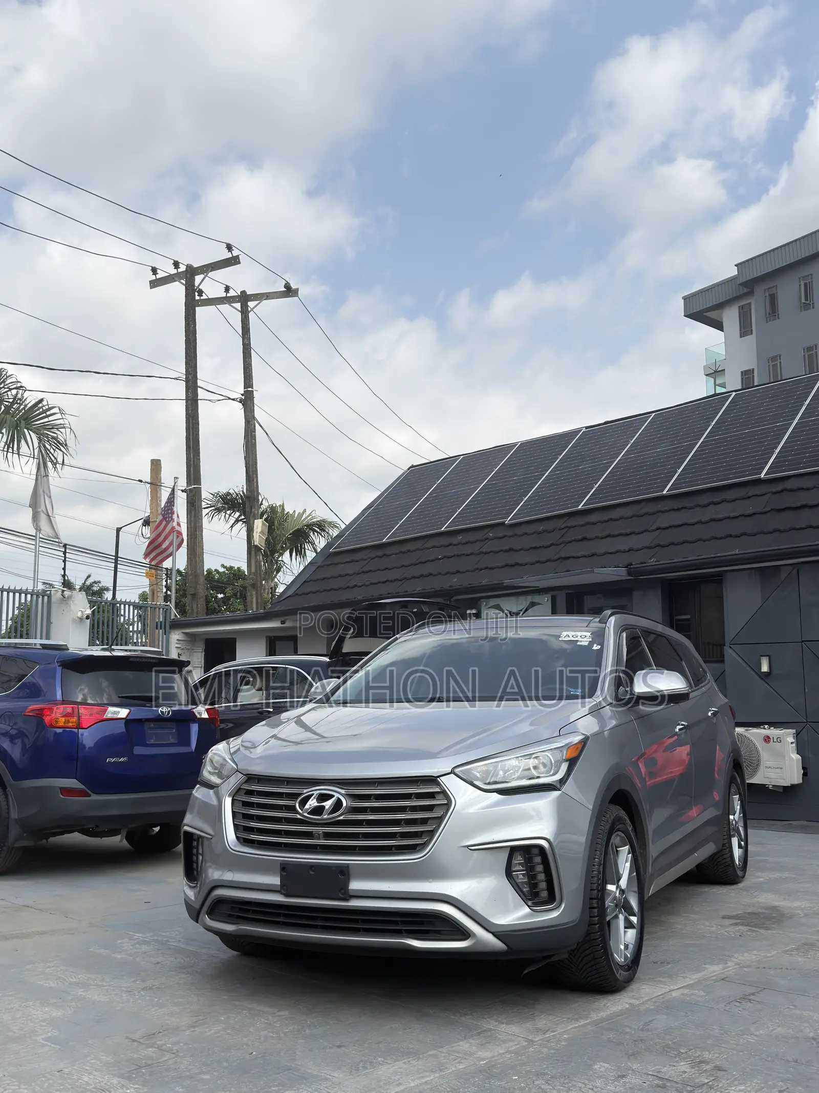 Hyundai Santa Fe 2017 Gray